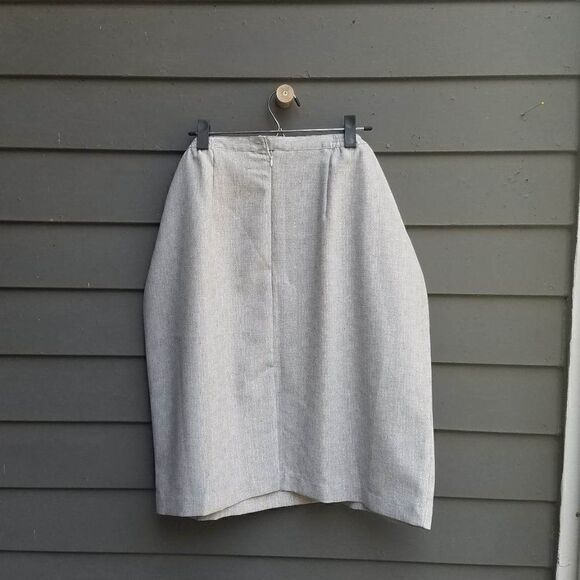 Alfred Dunner Gray Skirt Open Front Jacket Suit set size 18W - Picture 4 of 12